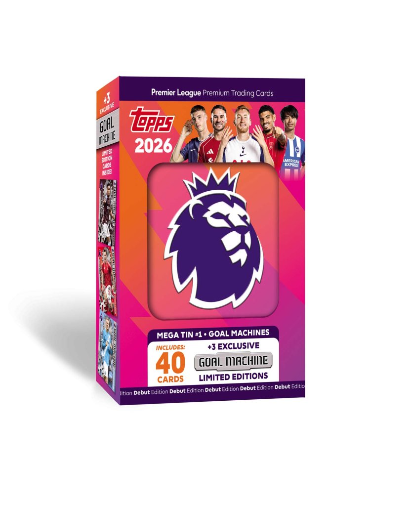 Premier League 2026 Mega Tin