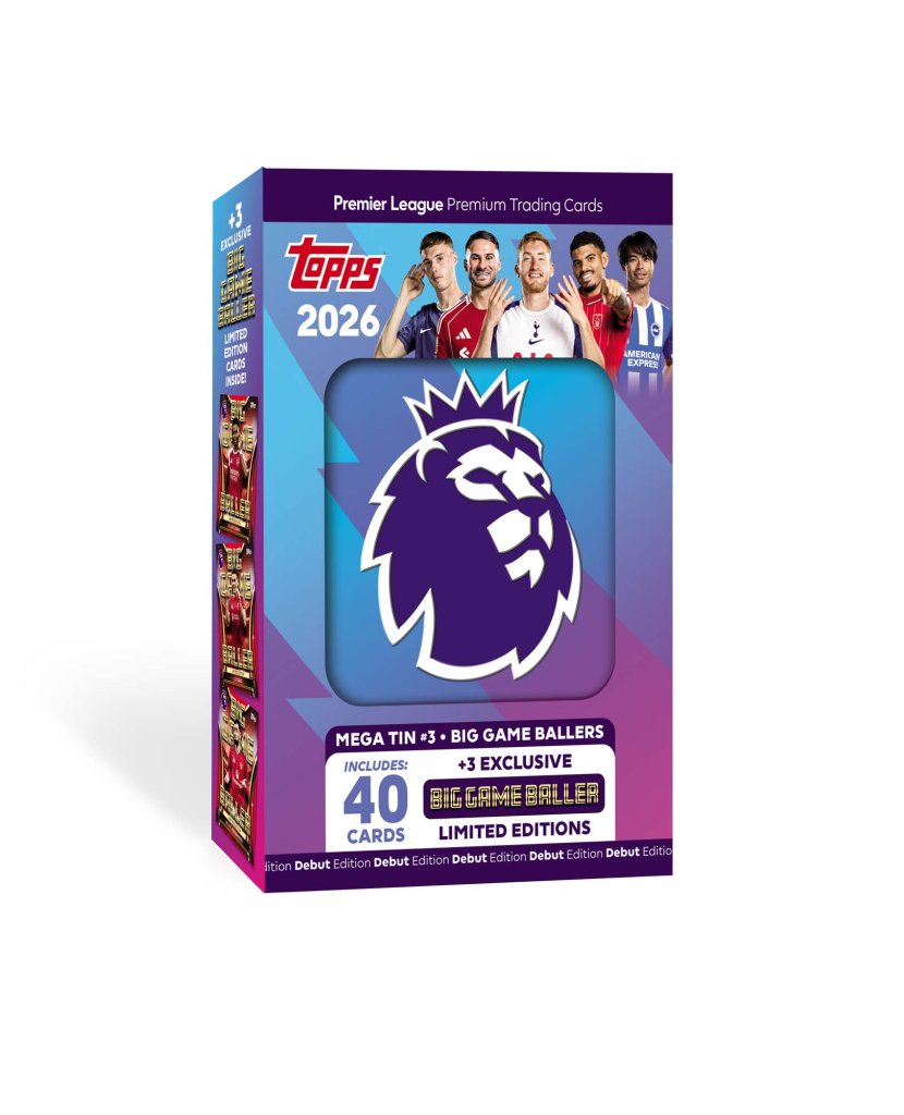 Premier League 2026 Mega Tin